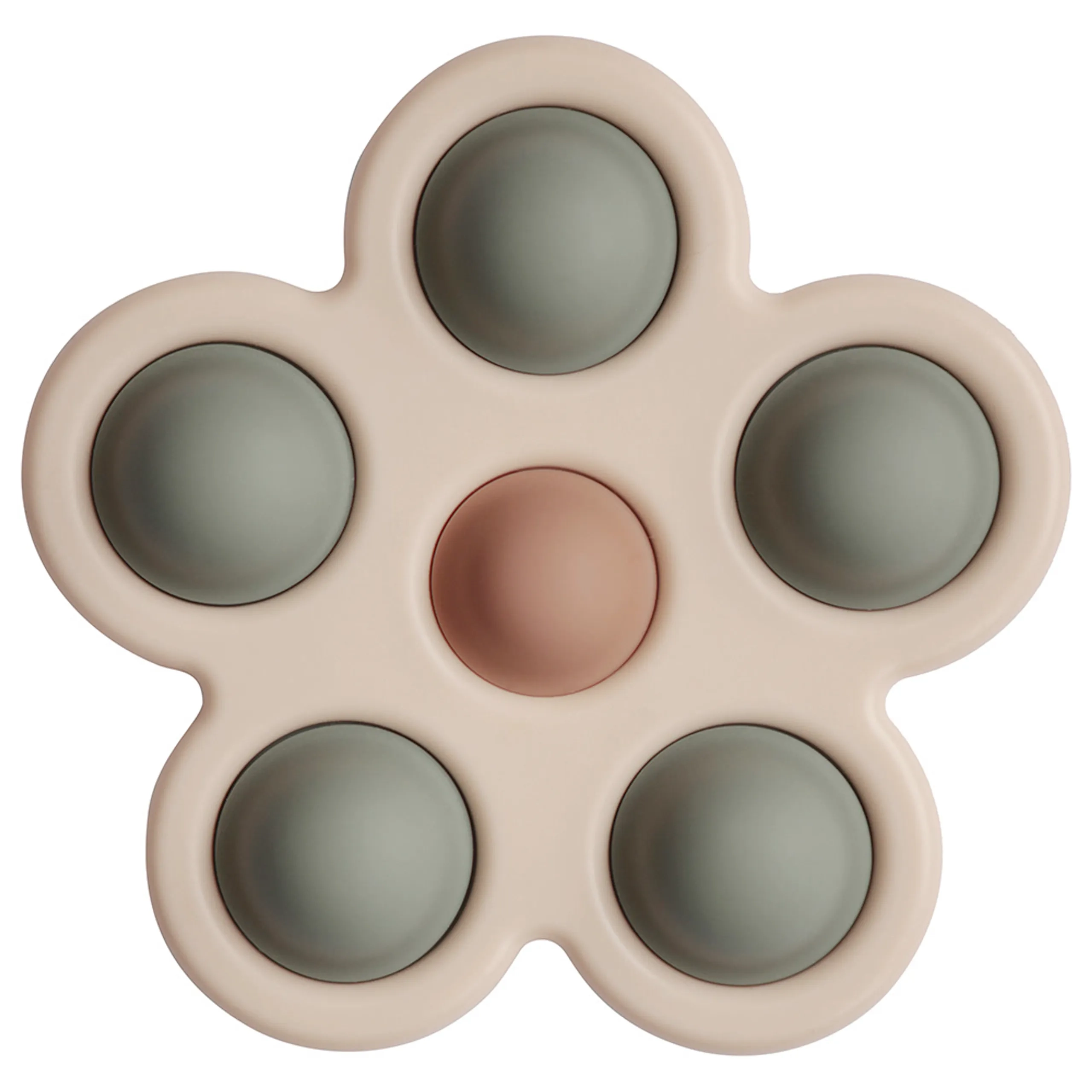 mushie Flower Press Toy - 10 months+