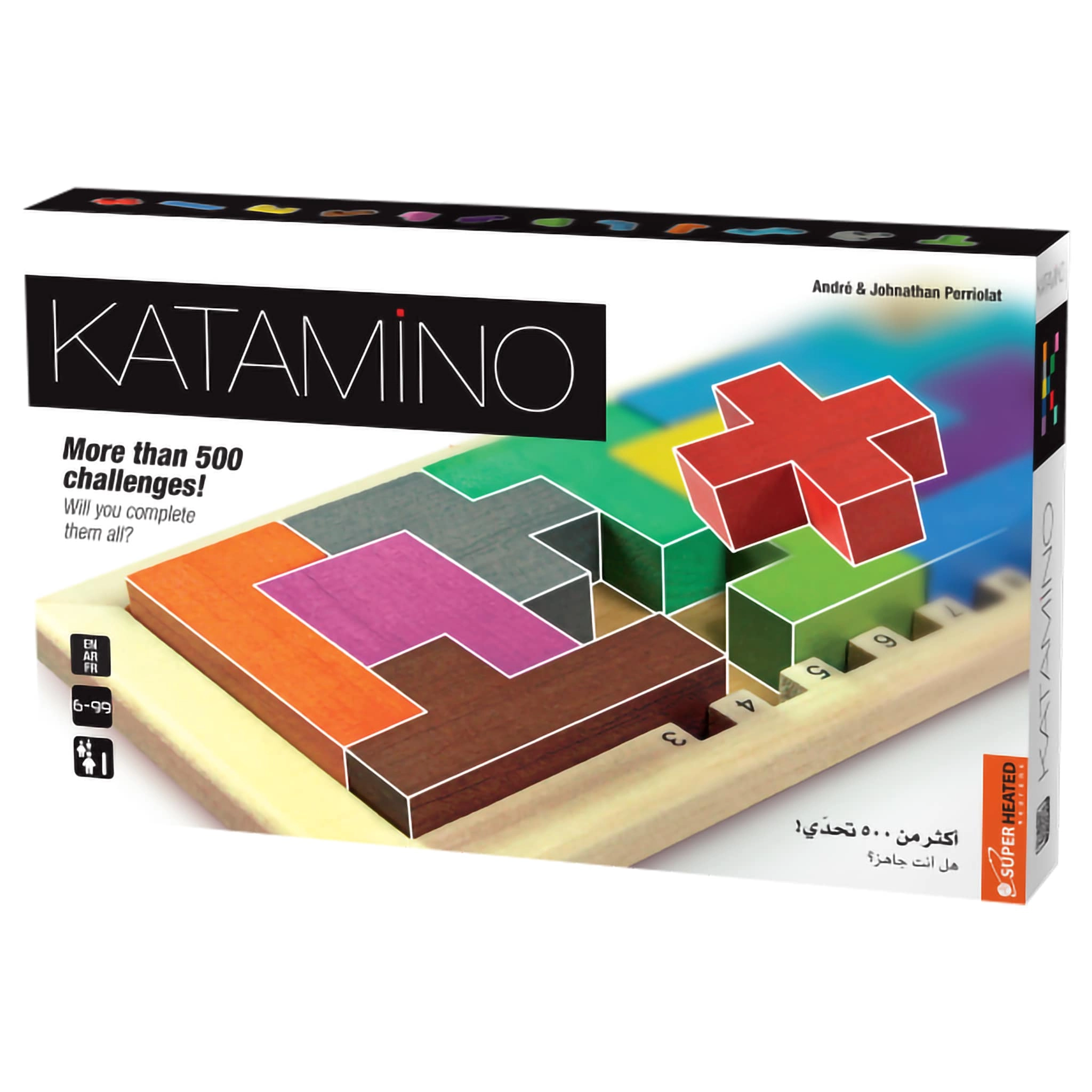 SuperHeated Neurons Katamino Mini - 8+ 12 pieces