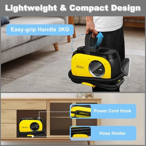 Portable Carpet Spot and Upholstery Cleaner - Spotless Cleaning 600 watts