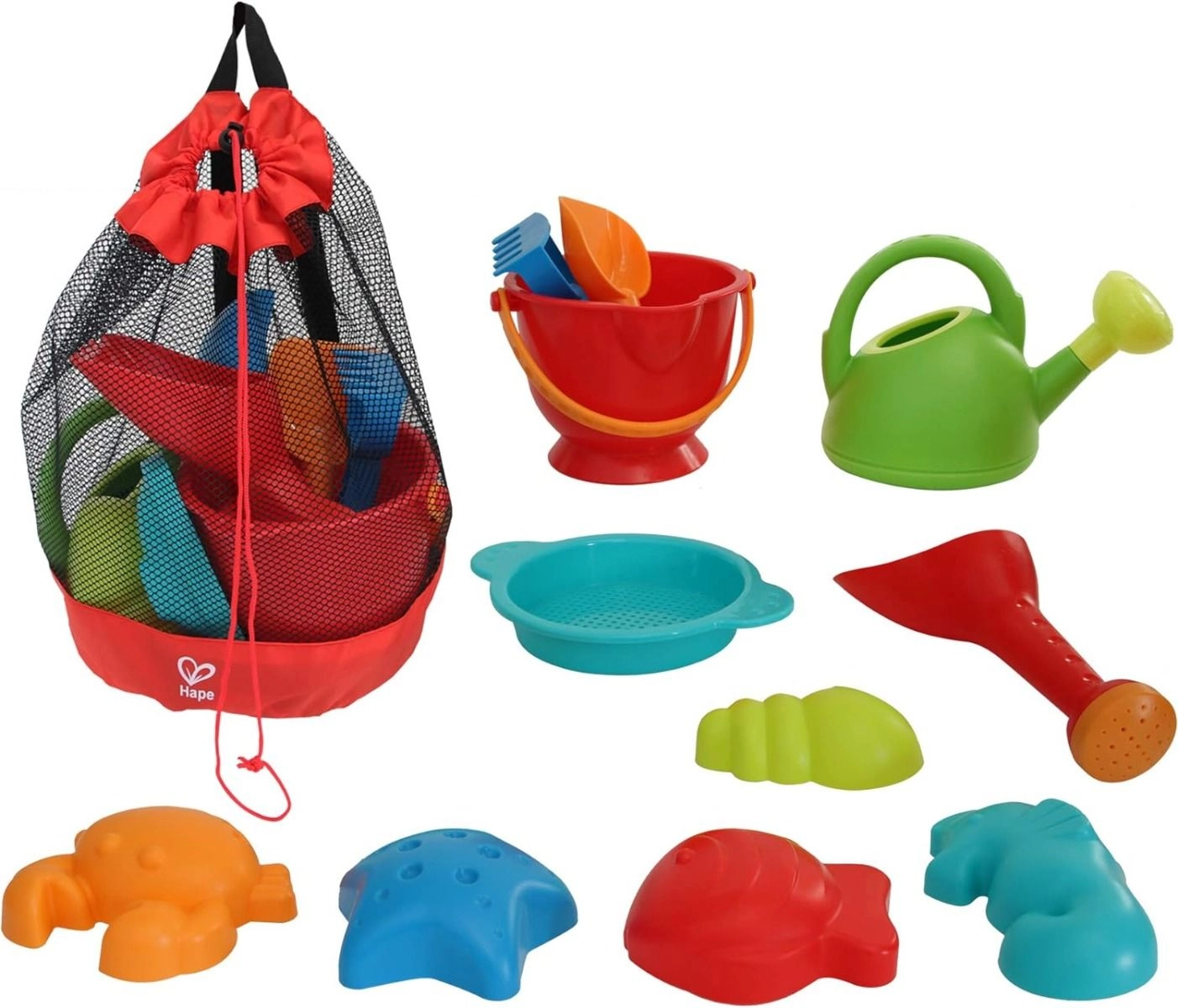 Hape Beach Sand Essential Pack - Multi Colour 18 Months