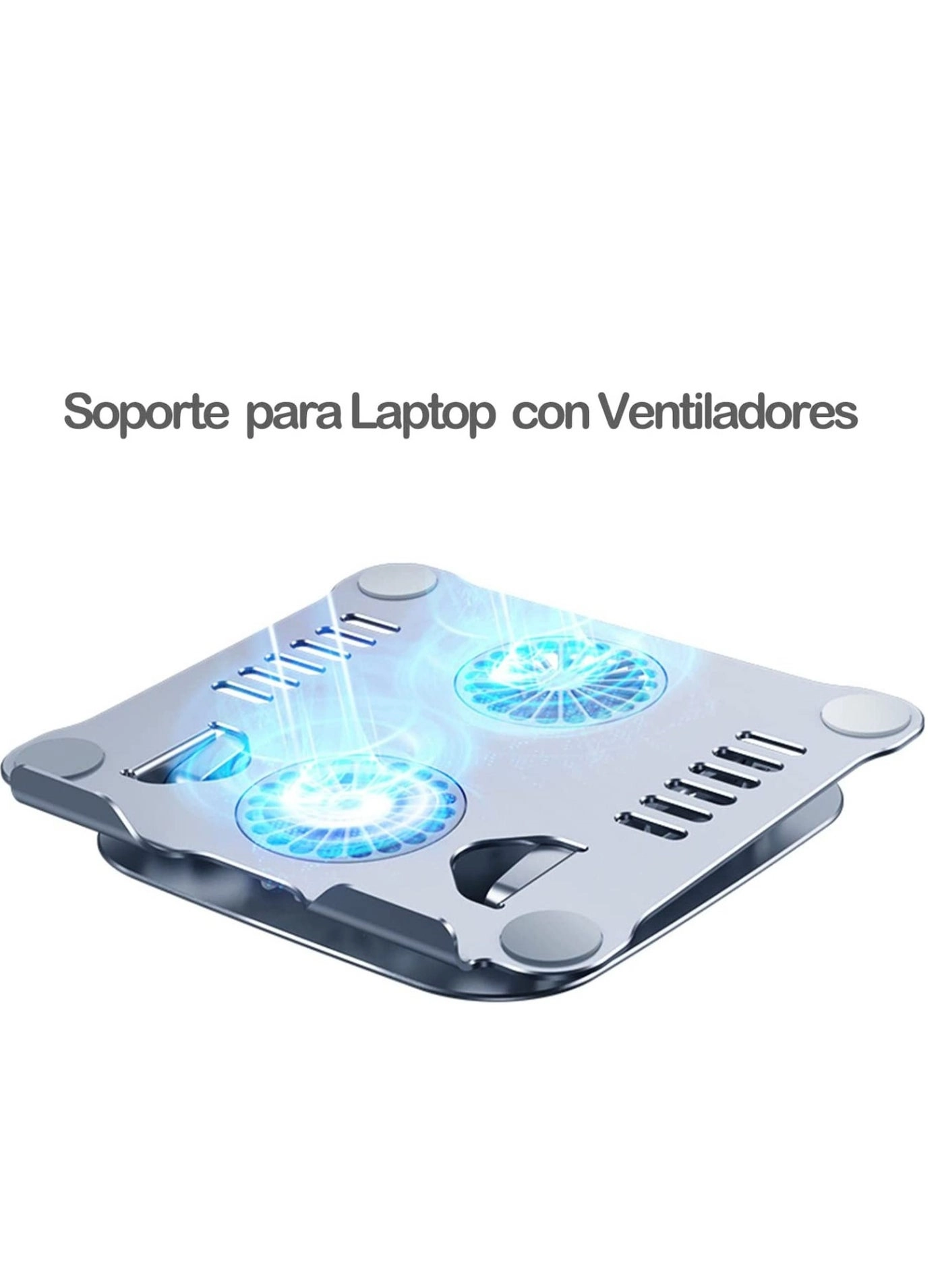 Laptop stand - Adjustable Height Aluminum cooling fans