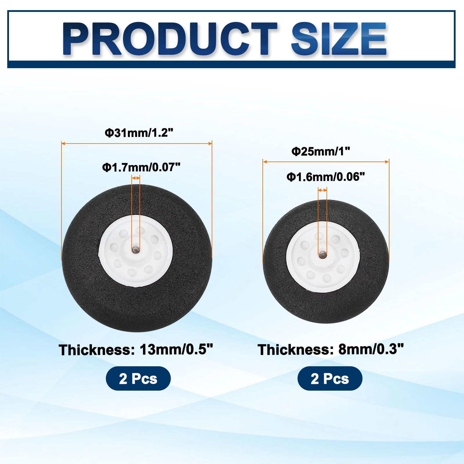 RC Airplane Wheels