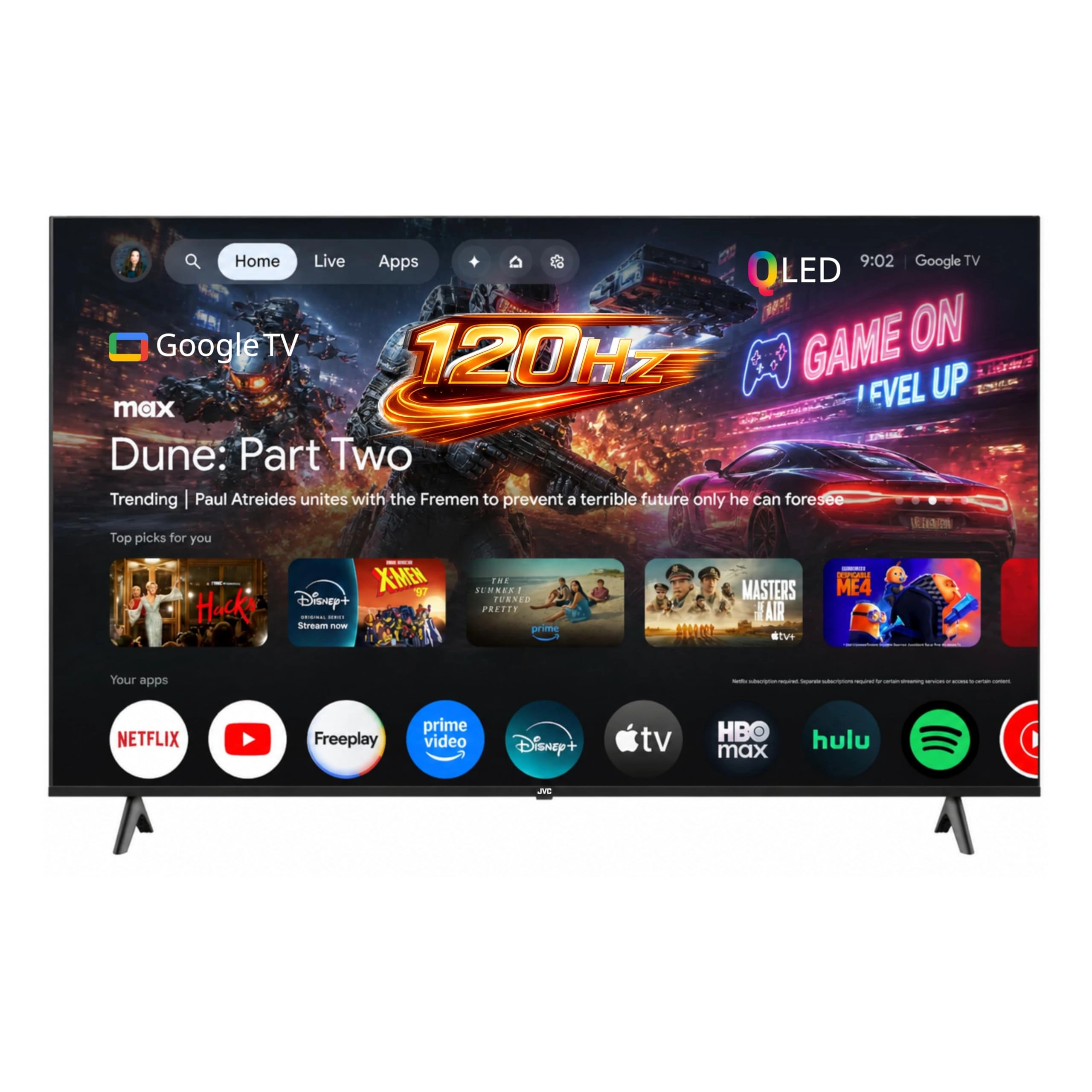 JVC LT-75NQ7115 - 75 Inches