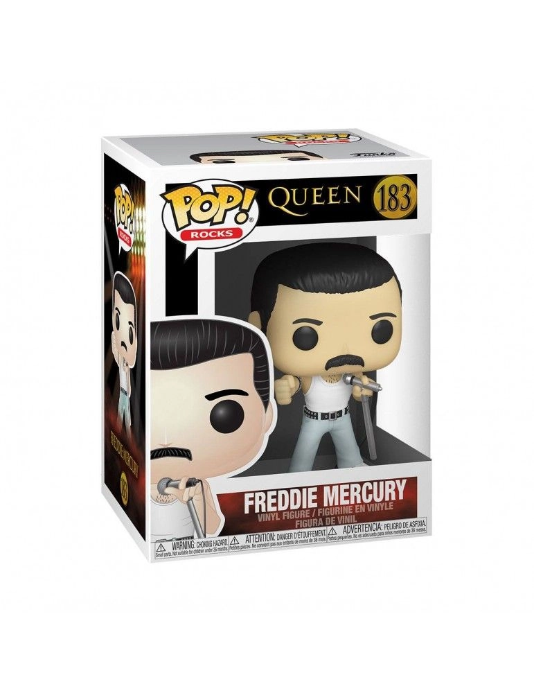 Freddie Mercury - Queen - POP! Rocks Radio Gaga 1985