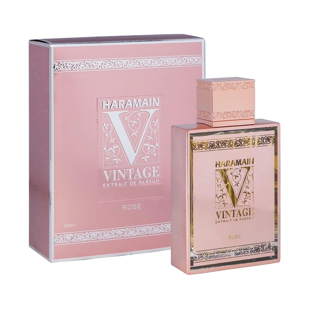 Al Haramain Vintage Rose Extrait De Parfum - 100 Milliliters