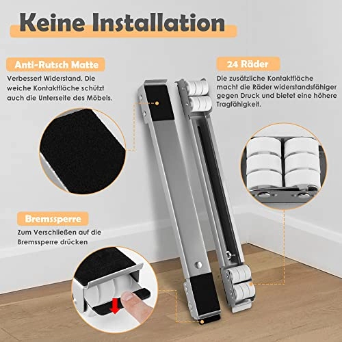 Washing Machine Base - Set of 2 300 kg