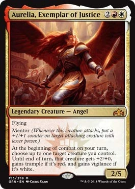 Magic: the Gathering Aurelia, Exemplar of Justice 153/259 - Guilds of Ravnica