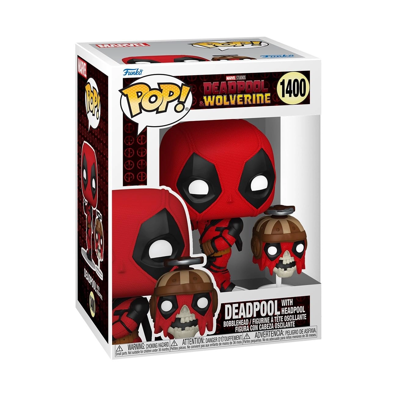 FUNKO Deadpool with Headpool - Movie - 9.5 cm (79768)