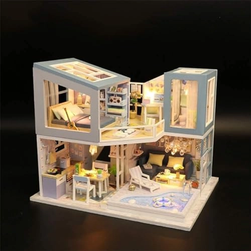 DIY Doll House Kit - 3D LED Lights