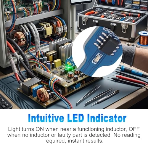 qgkhby38ea - Handheld Inductance Tester Dual-Sensitivity