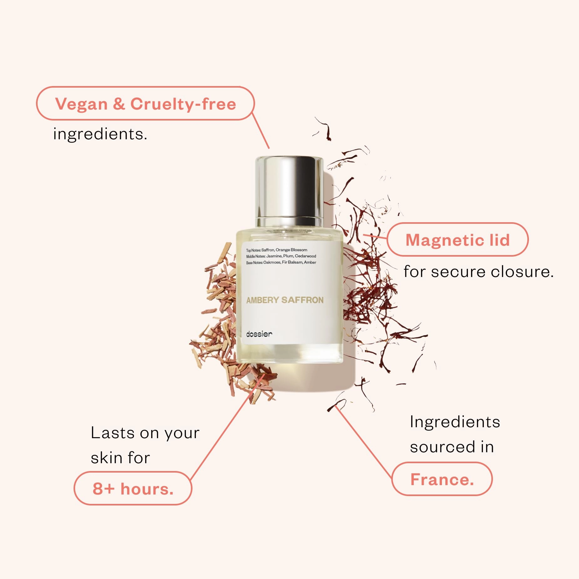Ambery Saffron Eau de Parfum 100ml