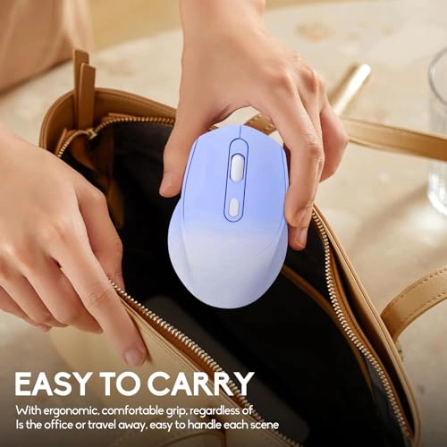 Gradient Color Bluetooth Mouse - Wireless