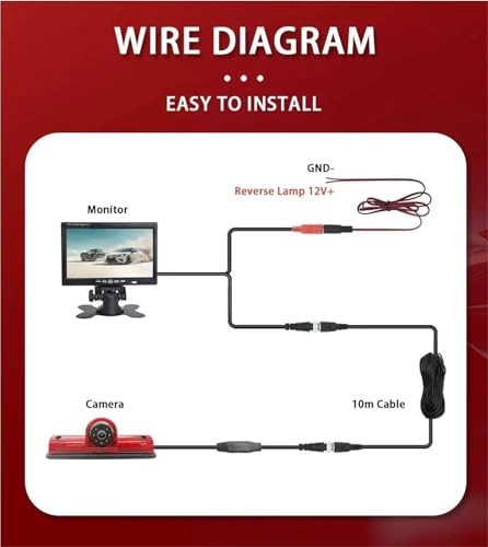 Reversing Camera - Wire AHD 1080P
