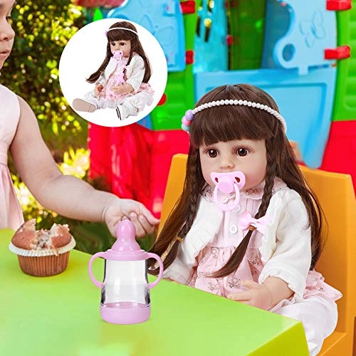 Simulation Baby Doll - 55cm brown hair Ages 12 months+