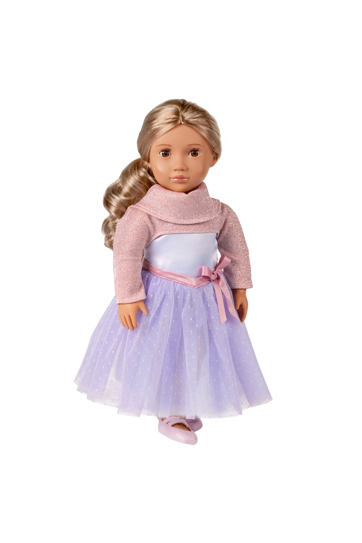 Our Generation Jillie Doll - 18-inch Ballerina Dress & Sweater