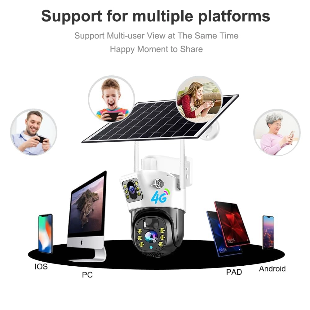 PTZ IP SIM Camera 4K