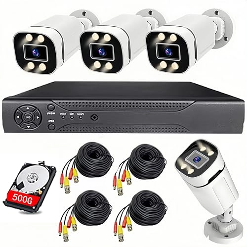 4CH DVR - 500GB 4 channels