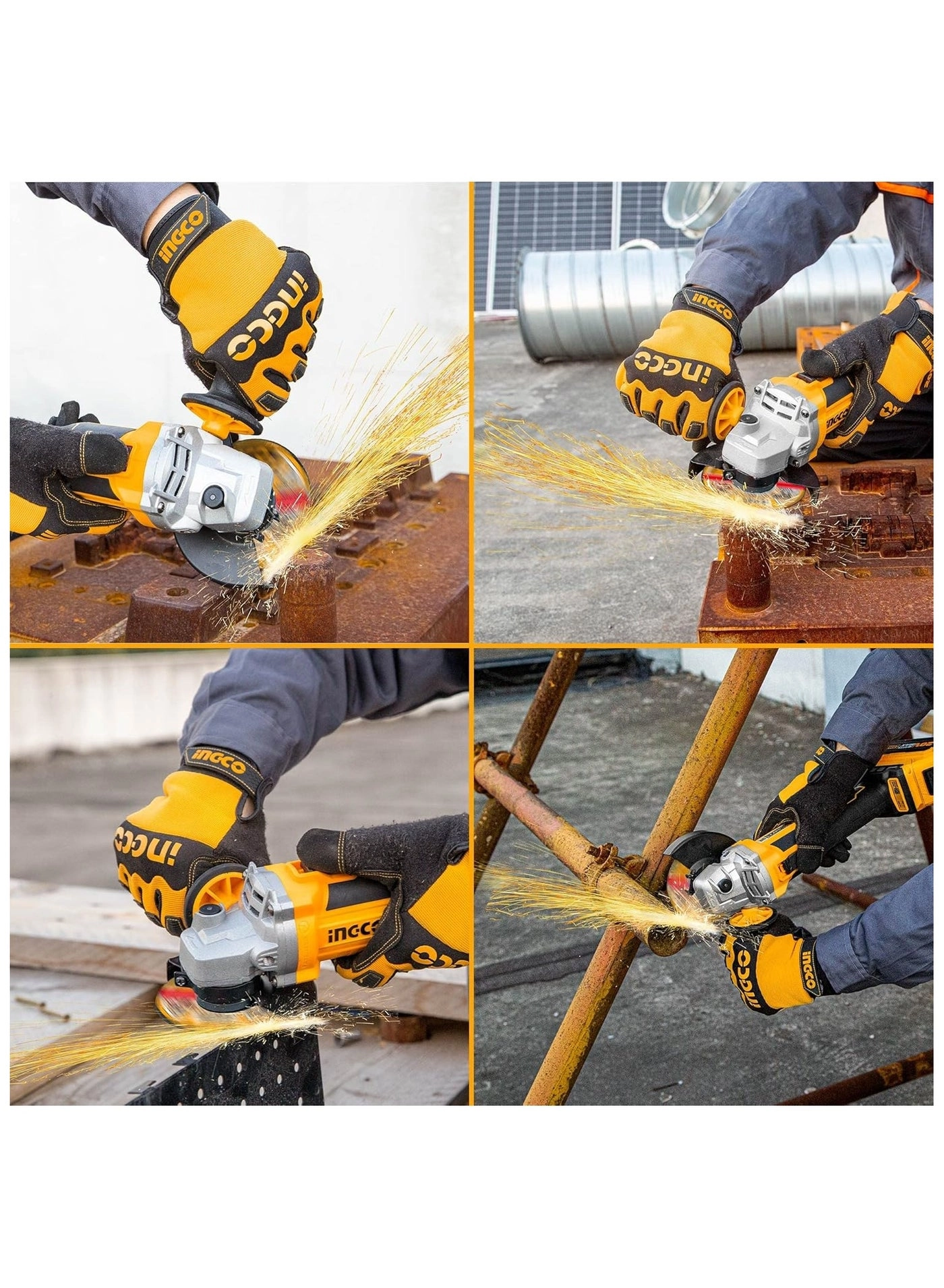 Cordless Angle Grinder - 115mm Kit