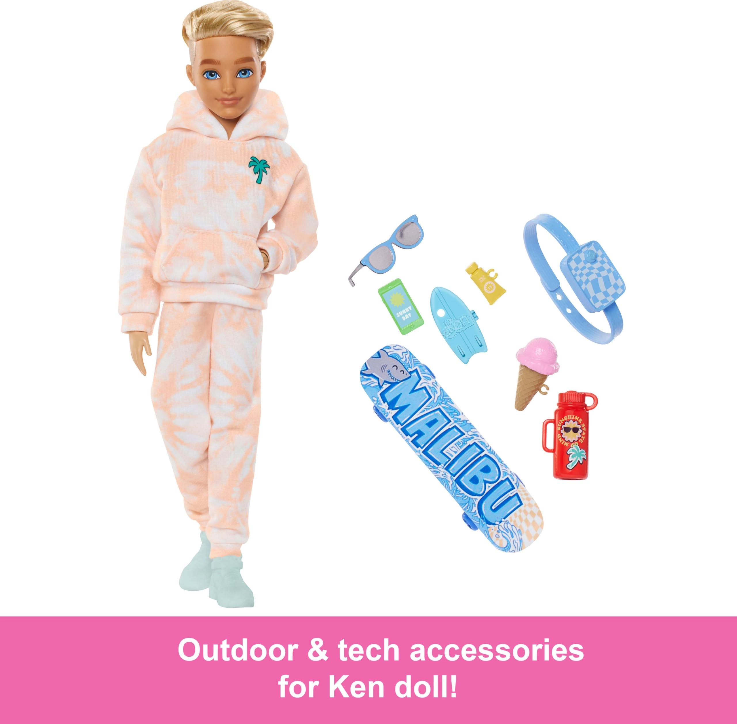 Ken Dream Besties Doll - Posable Accessories