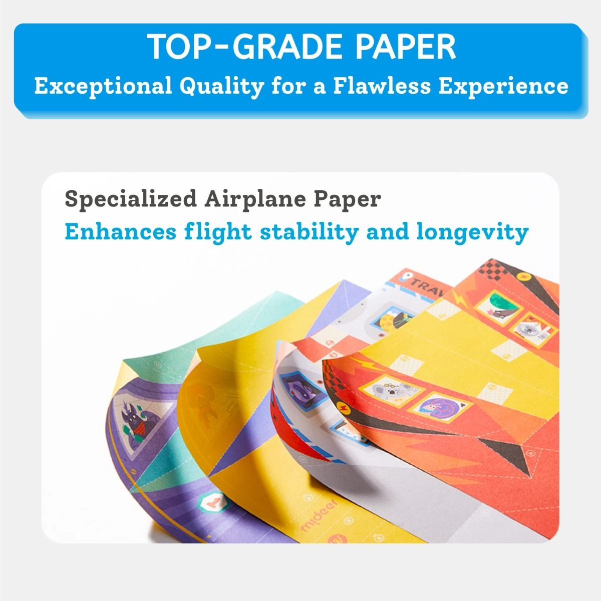 Paper Craft DIY Kit – Flight Diary - 3 + Multi Colour 1.14 KG