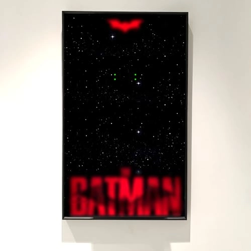 Display Wall Plate for LEGO Batmobile 76328 - Aluminum