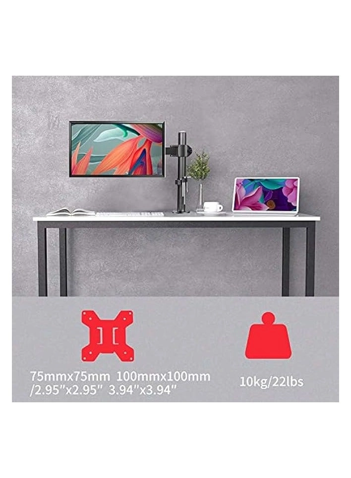 Monitor Mount Arm - Single 20 to 32 inches 75x75mm and 100x100mm