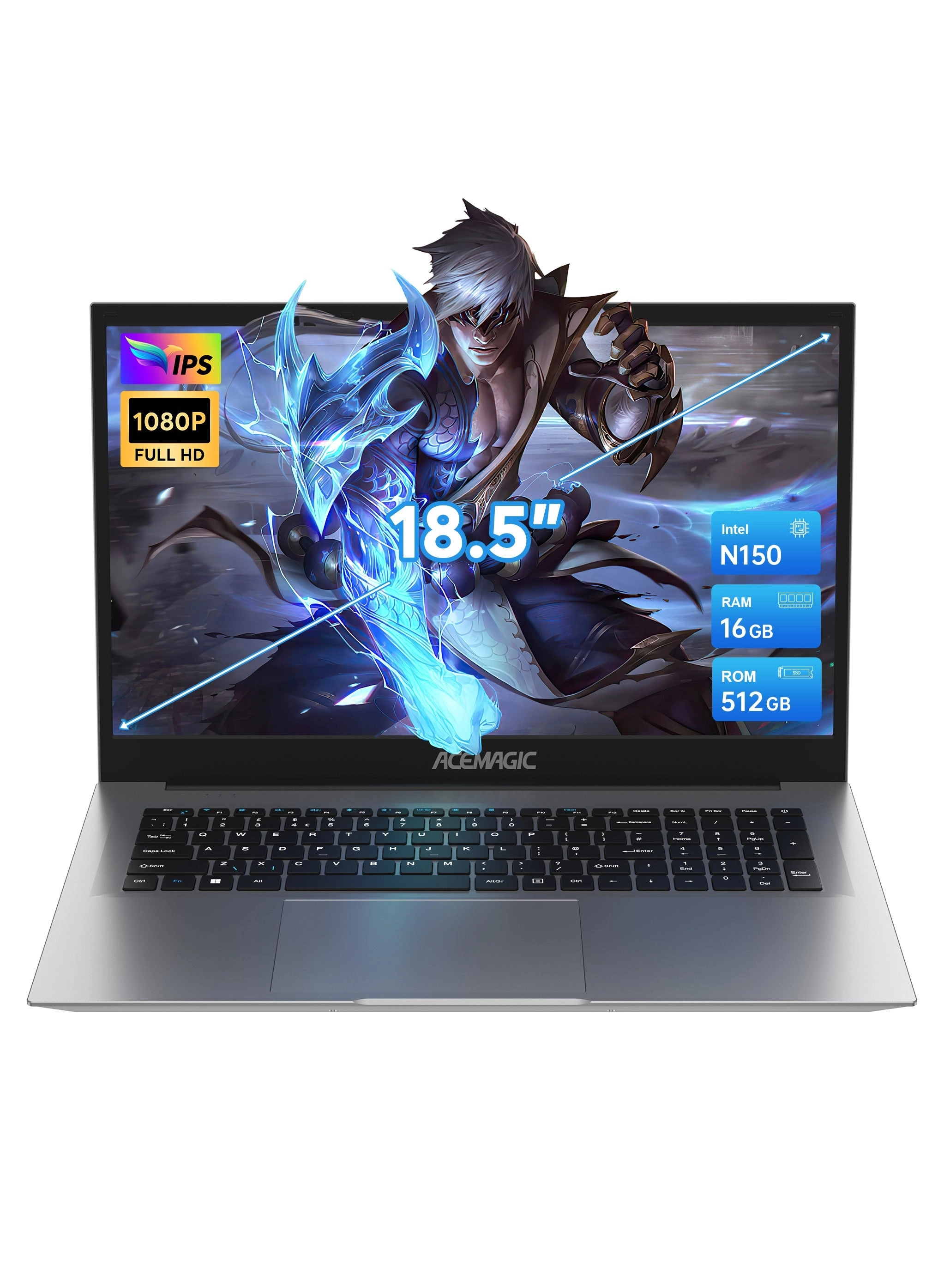 ACEMAGIC AX18 - 18.5'' 512GB 16GB N150