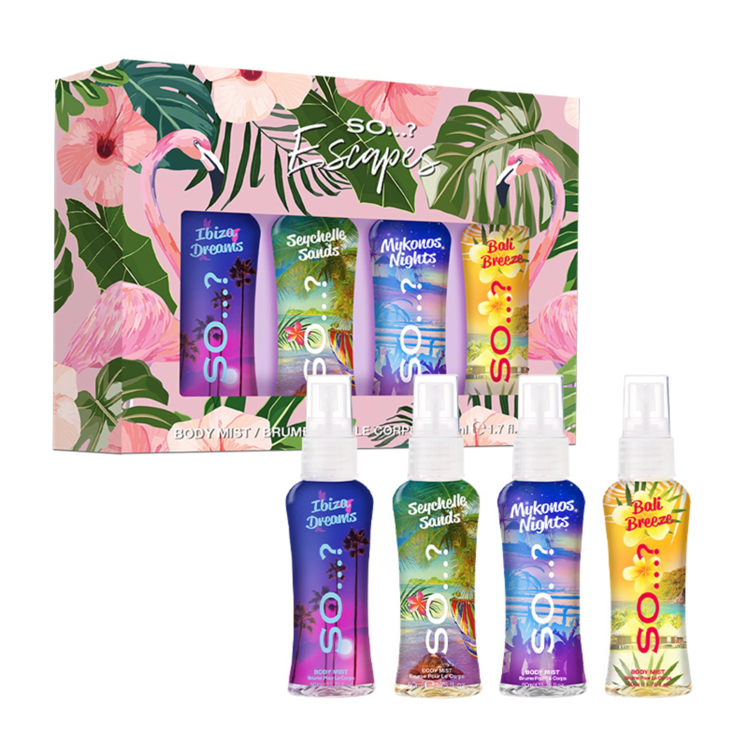 Incos Ltd Escapes Womens Gift Set - Sweet Getaway 4 x 50ml