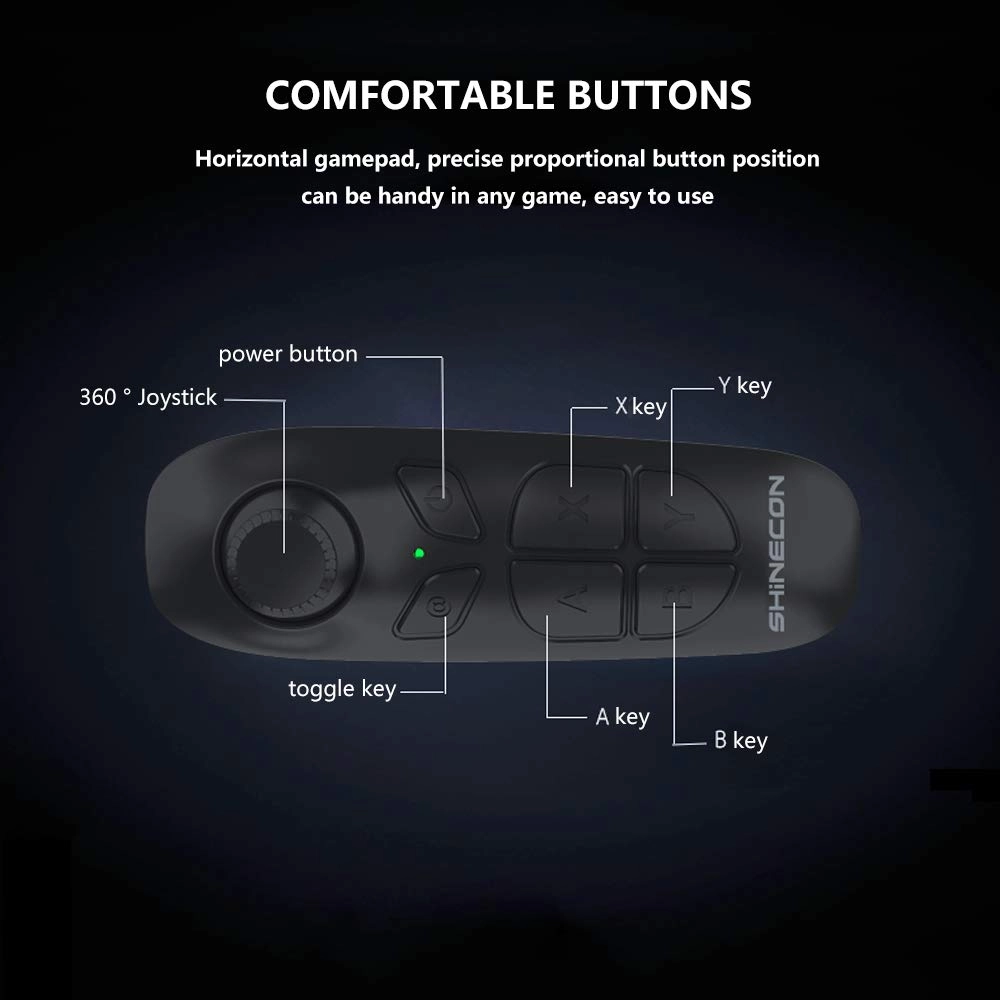 VR Headset - 3D Compatible 4.7-6 inch Remote Controller