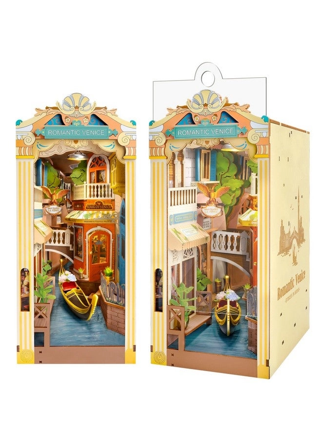 RoWood Book Nook Kit - Diy 3D Wooden Puzzle
