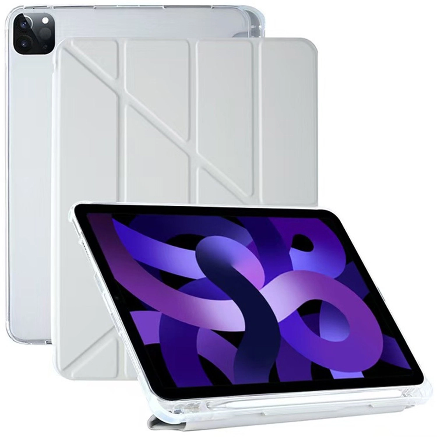 Magnetic Flip Case with Stylus Holder for iPad 11 A16 10.9-inch