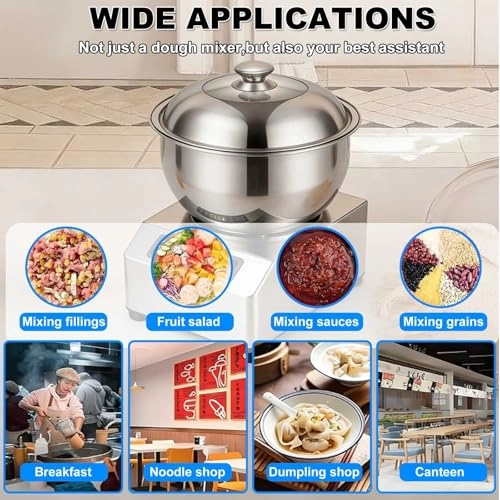 Bowl-type Dough Mixer - 5kg/8kg 1500W/1800W