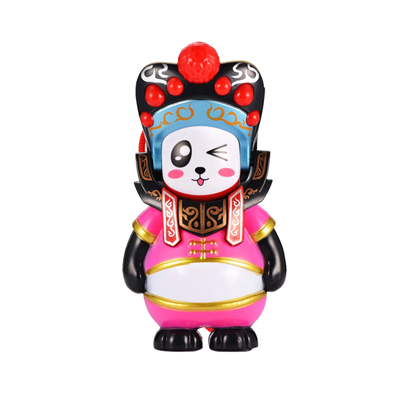 Sichuan Opera face-changing doll - Green panda 4 faces