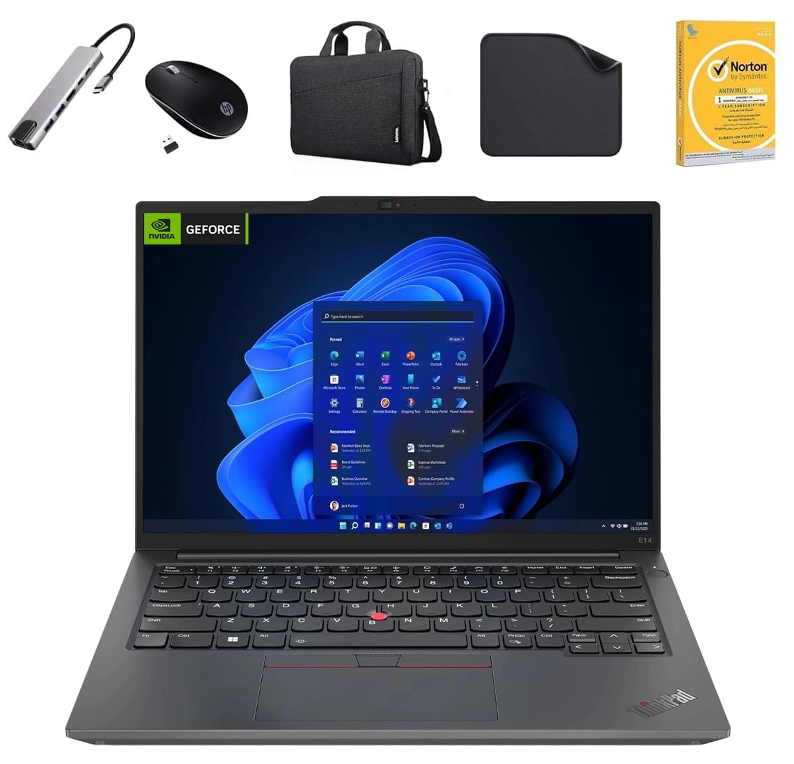 ThinkPad E14 Gen 5 21JK000NGP - 14'' Core i5-1335U 16GB DDR4 1TB SSD