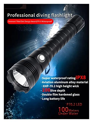 Diving Flashlight - 56 degrees