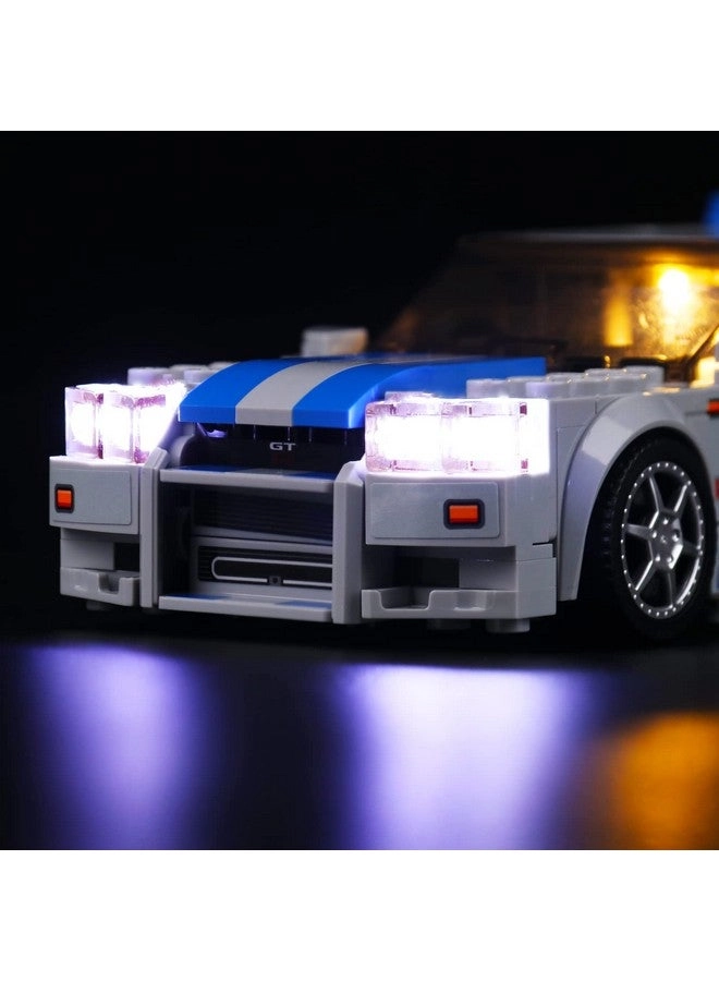Led Light Kit for LEGO Fast 2 Furious Nissan Skyline GT-R 76917