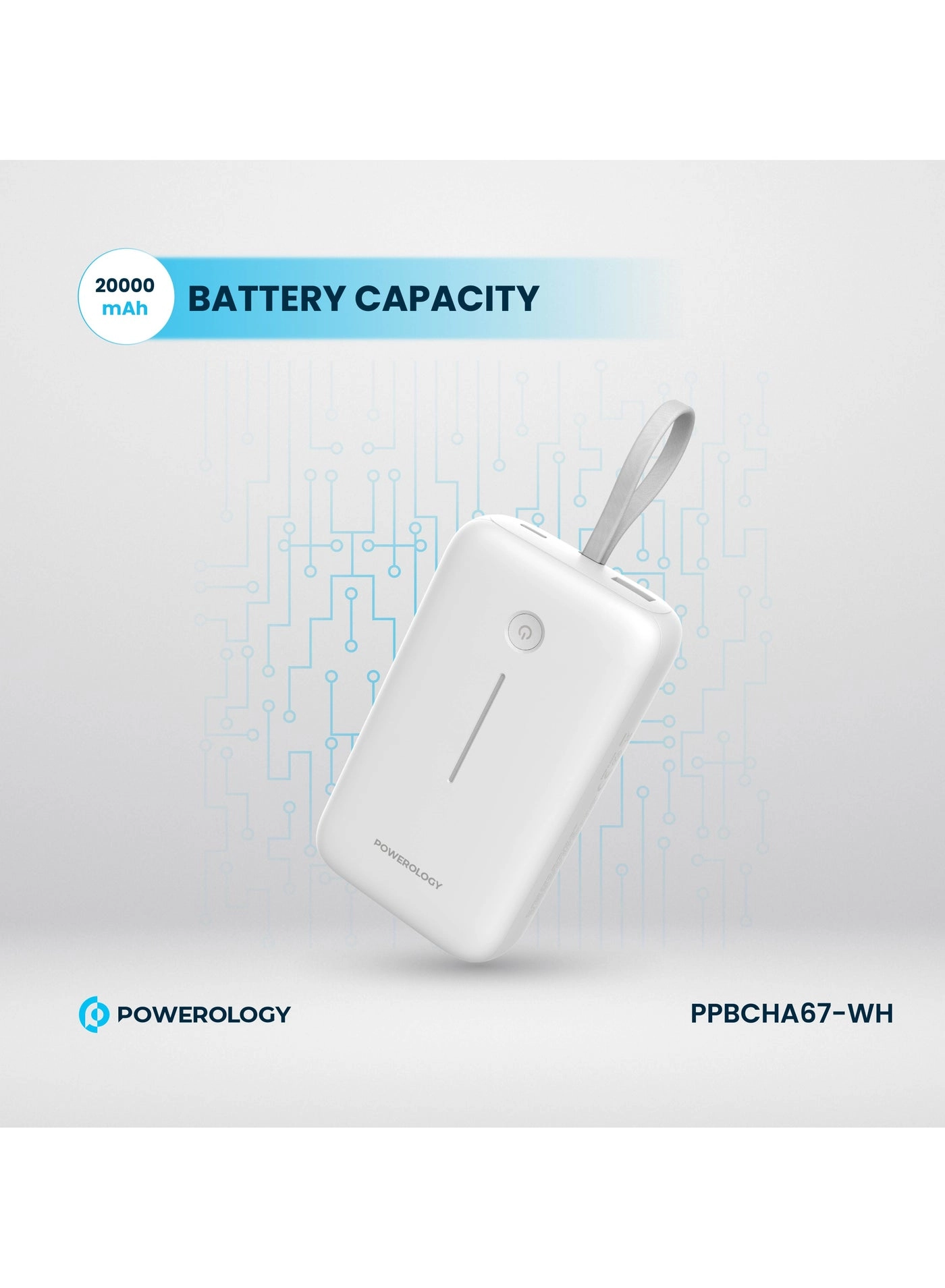 PPBCHA67-BK - 20000mAh PD30W