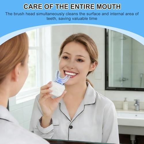 ZJM-diandongyashua-ALF - 360 degree 3 modes White