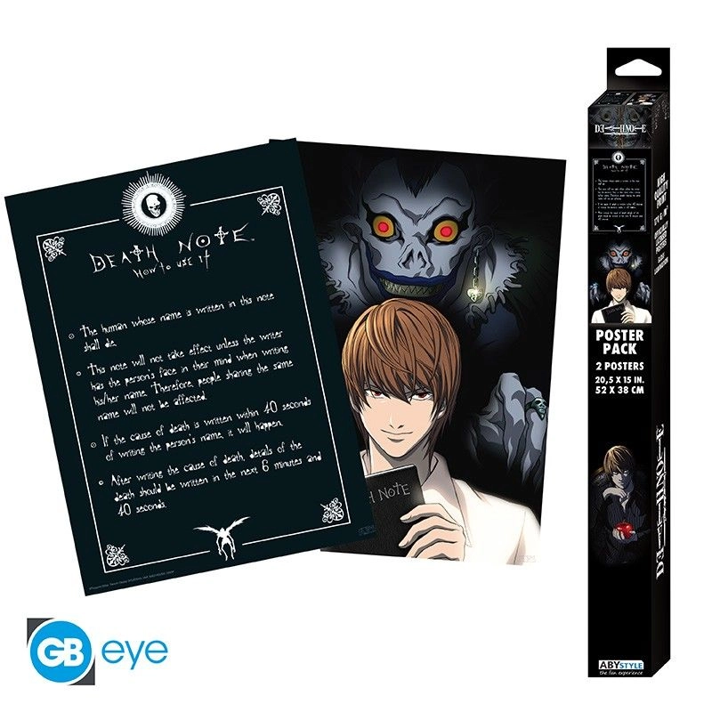 ABYstyle DEATH NOTE - Laminated paper 52 x 38cm