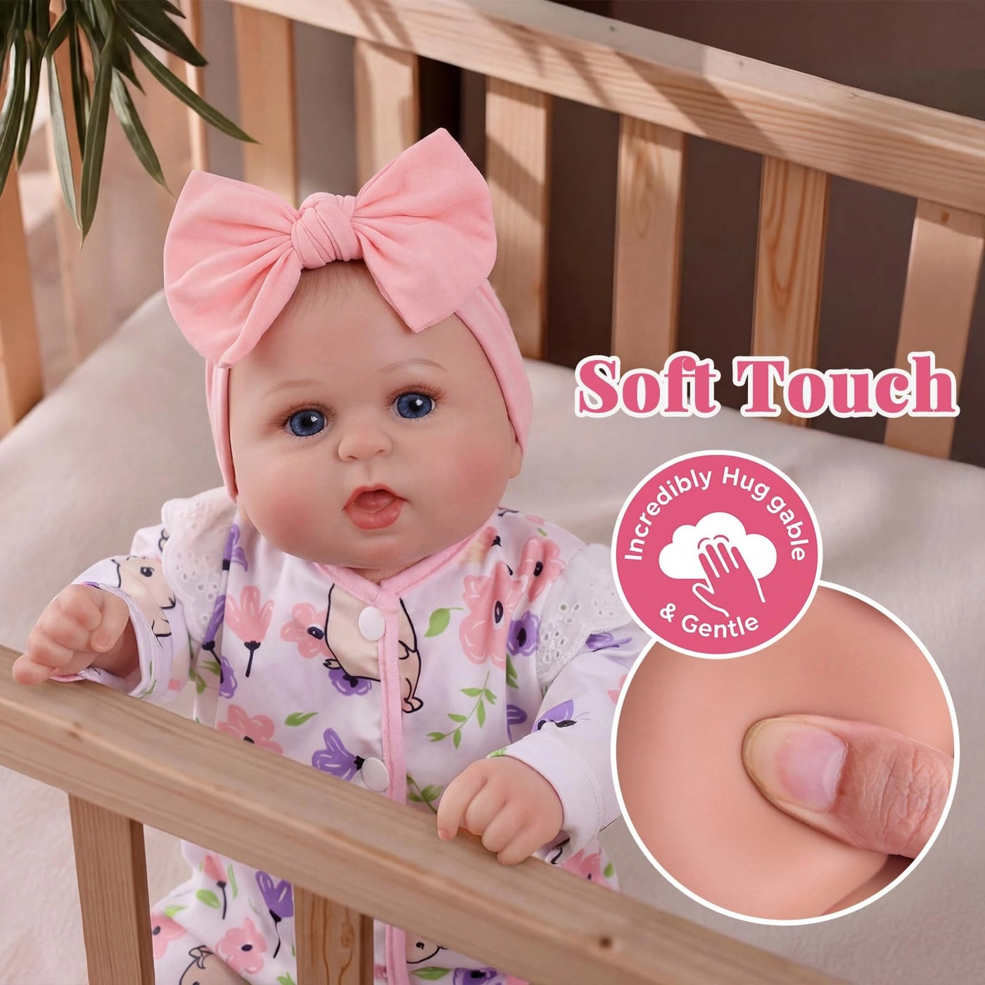 Reborn Baby Doll - 20 Inch Vinyl Girl Ages 3+