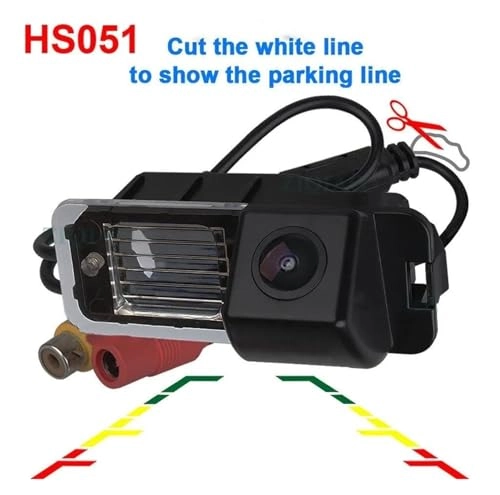 Reverse car rear view camera - Night vision Wired 720 x 540 pixels