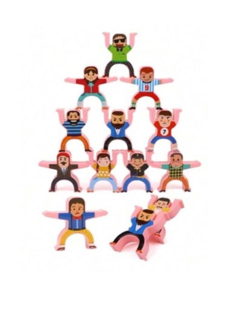 Wooden Stacking Toys - 20 pieces