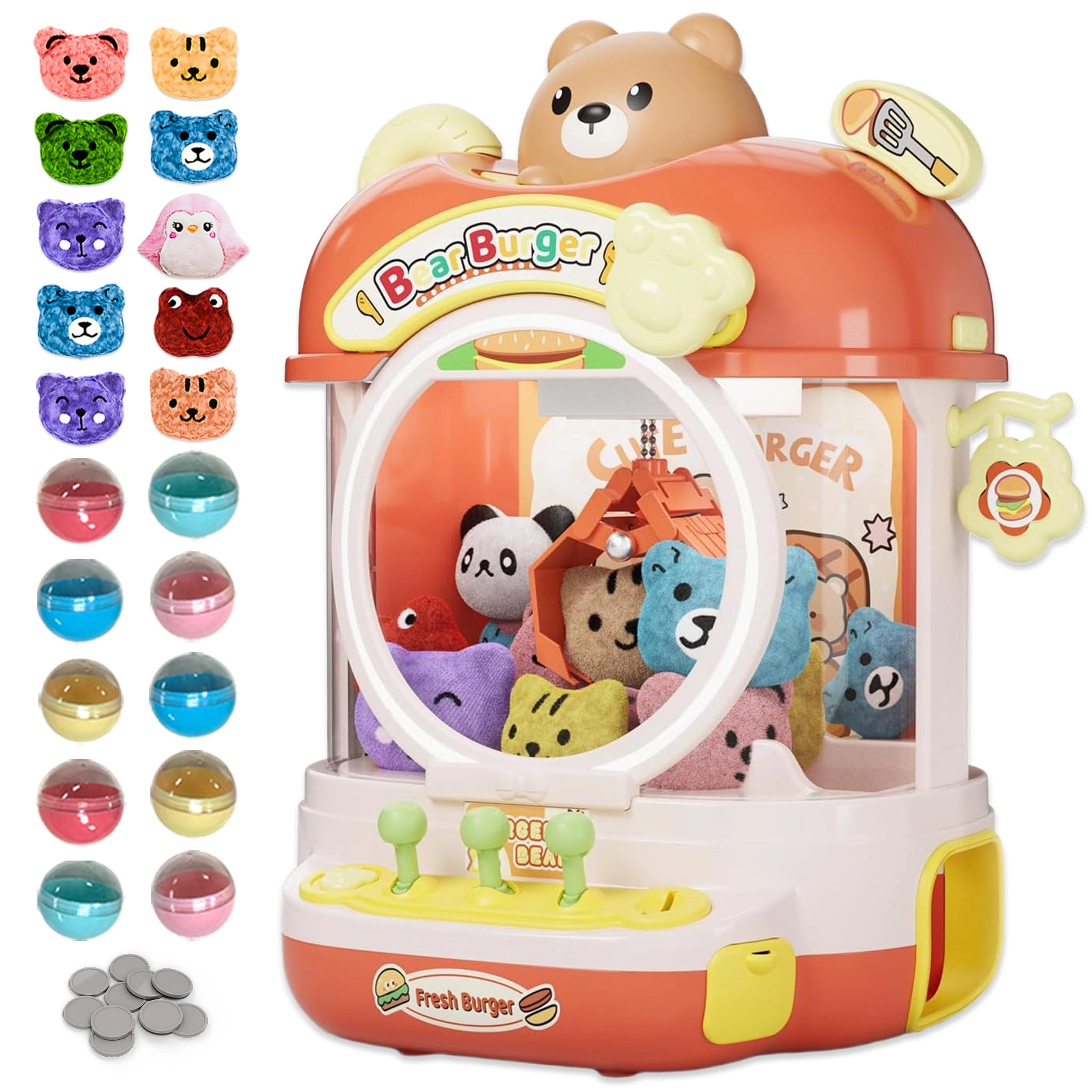 joyfox Claw Machine Burger Bear - 5 years+