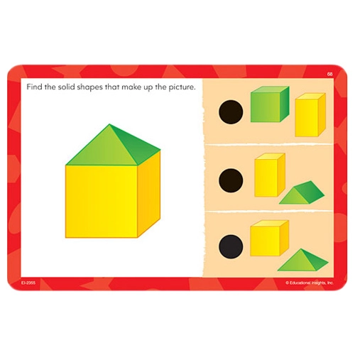 Shapes Card Set - Suitable for 3 years & above 36 pieces