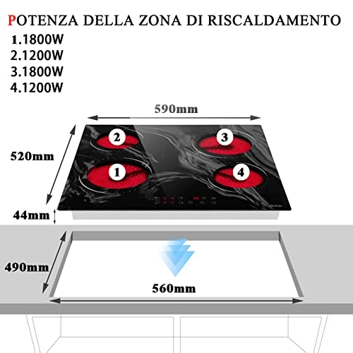 HSC-D46001 Ceramic hob