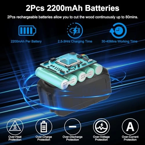 im4639 - 6 Inch Cordless Battery Powered