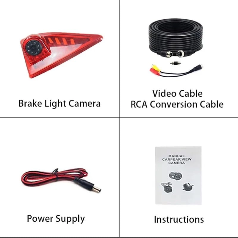 Reverse Camera - Opel Movano AHD Waterproof