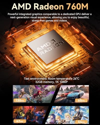 M6 Ultra - M.2 2280 PCIe SSD 512GB 32GB AMD Ryzen 5 7640HS