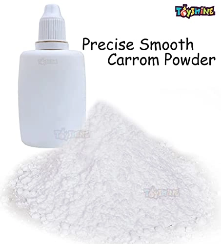 Carrom Coins - Wooden + Striker - Tournament Grade + Urea Powder