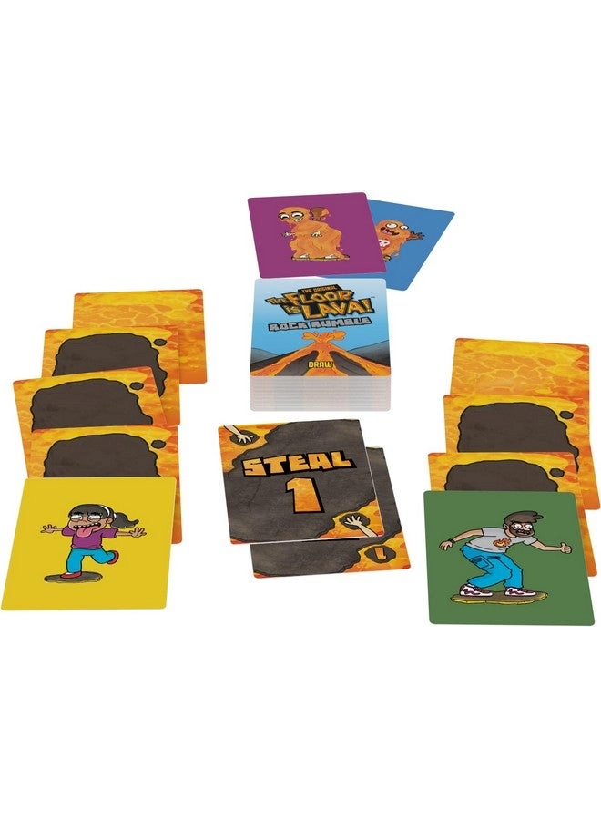 The Floor is Lava Rock Rumble - Card Game